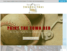 Tablet Screenshot of 3wheeltaxi.com